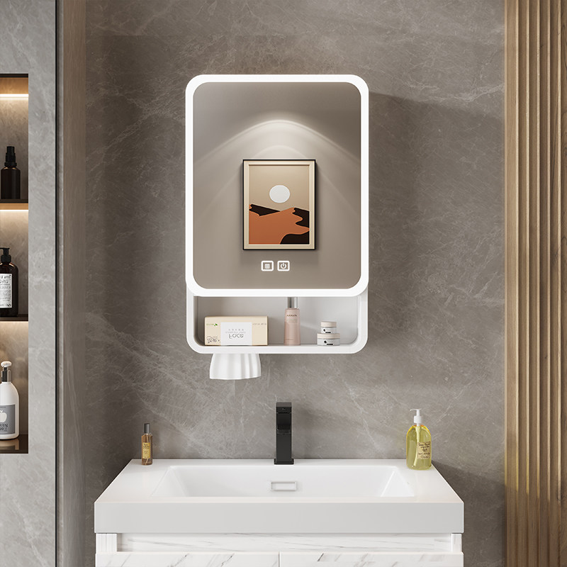 Home Bathroom Furniture - Organizer Spiegel Badkamerkast Opbergplanken Papieren decoraties