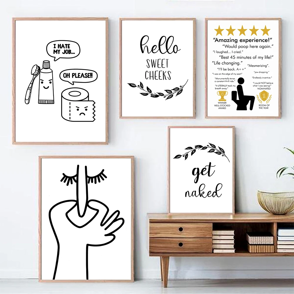 Wc Humor Slechte Geur Schattig - Home Bathroom Rules recensie en prijs