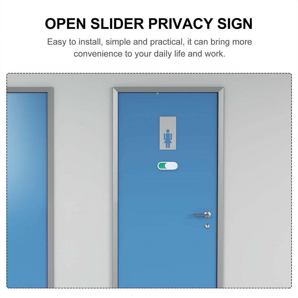 Teken Leeg Bezet Slider Storen - Home Bathroom Occupied Sign recensie en prijs