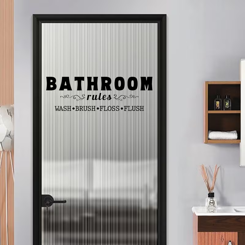1 Set Praktische Badkamerregel - Home Bathroom Rules recensie en prijs