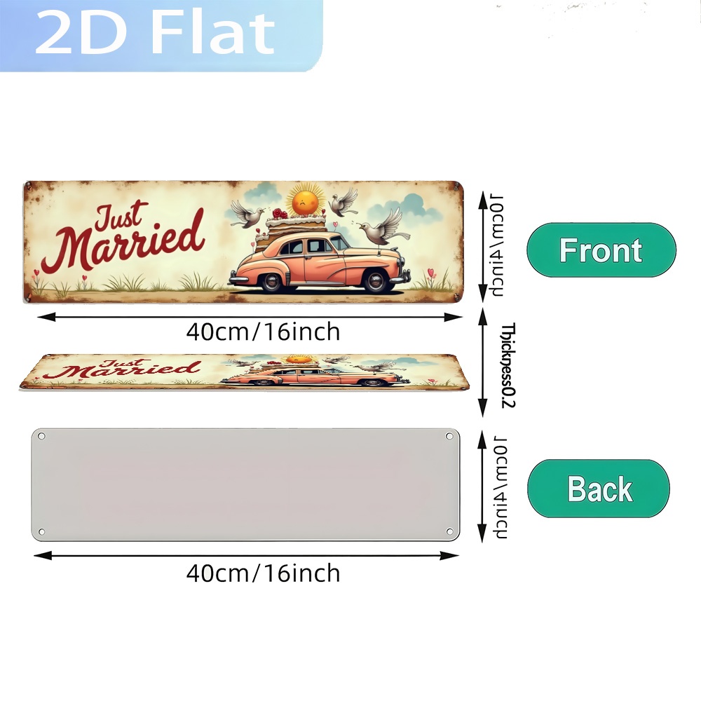 2D plat - Een bord in vintage- - Home Bathroom Fittings recensie en prijs