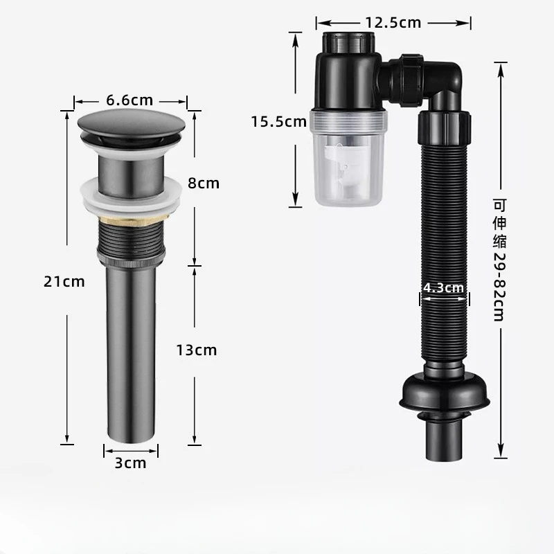 Pop-up wastafelafvoer Universe - Home Bathroom Fittings recensie en prijs