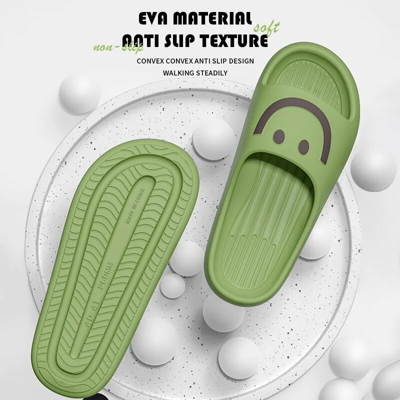 Smiley Face Cloud Slippers Dam - Home Bath recensie en prijs