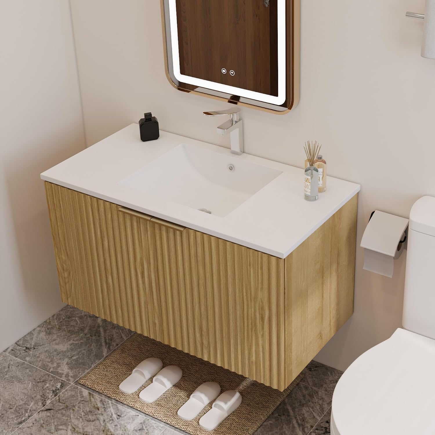 Moderne zwevende badkamermeube - Home Bath recensie en prijs