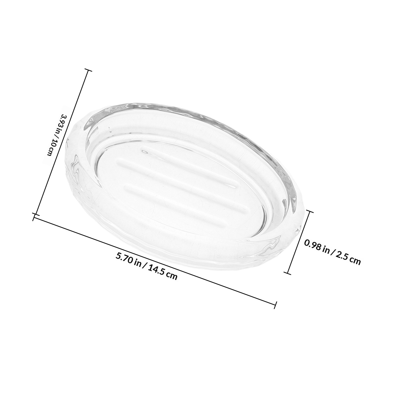 2 stuks transparante glazen ze - Glass Soap Dish recensie en prijs