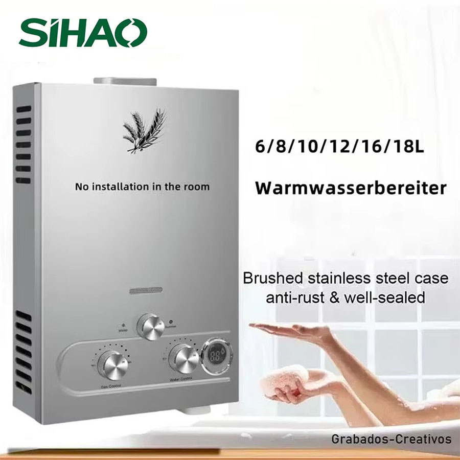 SIHAO 12L 16L 18L GPM LPG Gas  - Home Bathroom Water Heater recensie en prijs