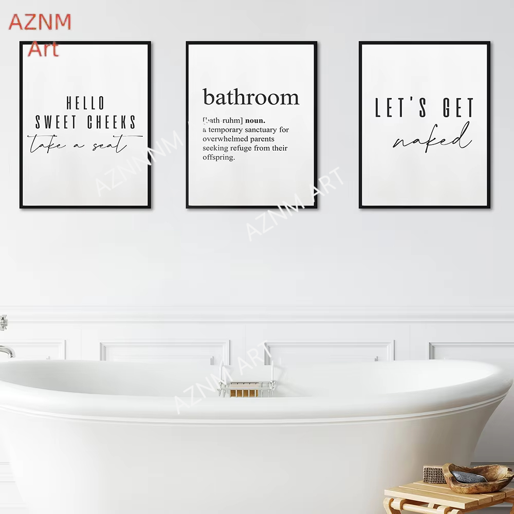 Hallo Lieve Schattige, Zit Ond - Home Bathroom Quotes recensie en prijs