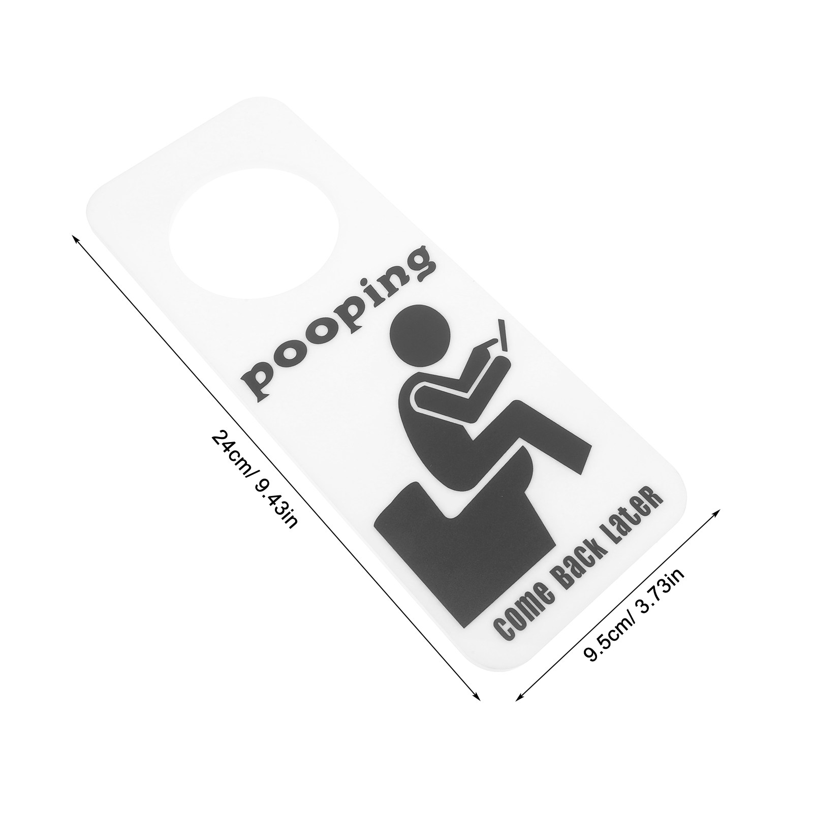 Badkamerdeur Hangbord Grappige - Home Bathroom Occupied Sign recensie en prijs