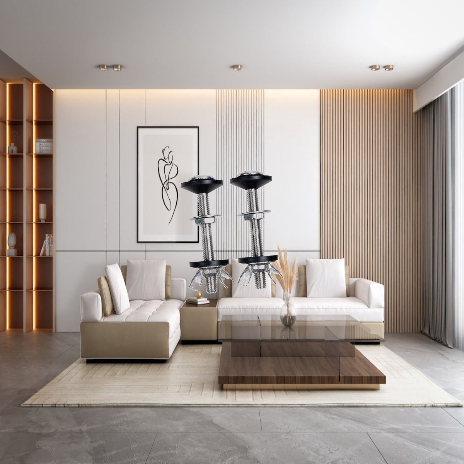 Toilettankschroeven en moerens - Home Bathroom Fittings recensie en prijs
