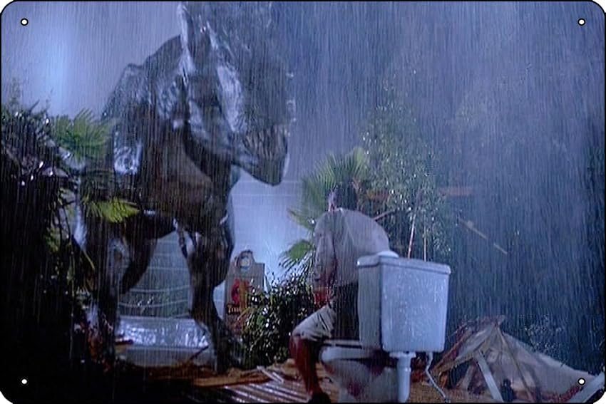 De Jurassic Grappige Badkamer  - Home Bathroom Sign recensie en prijs