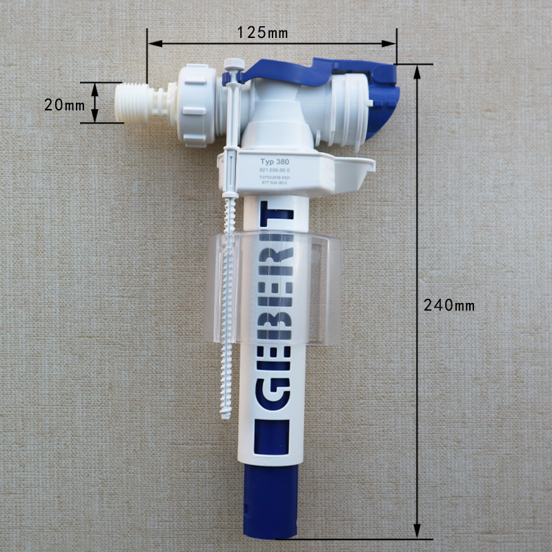 Toiletinlaatklep zijdelingse t - Home Bathroom Fittings recensie en prijs
