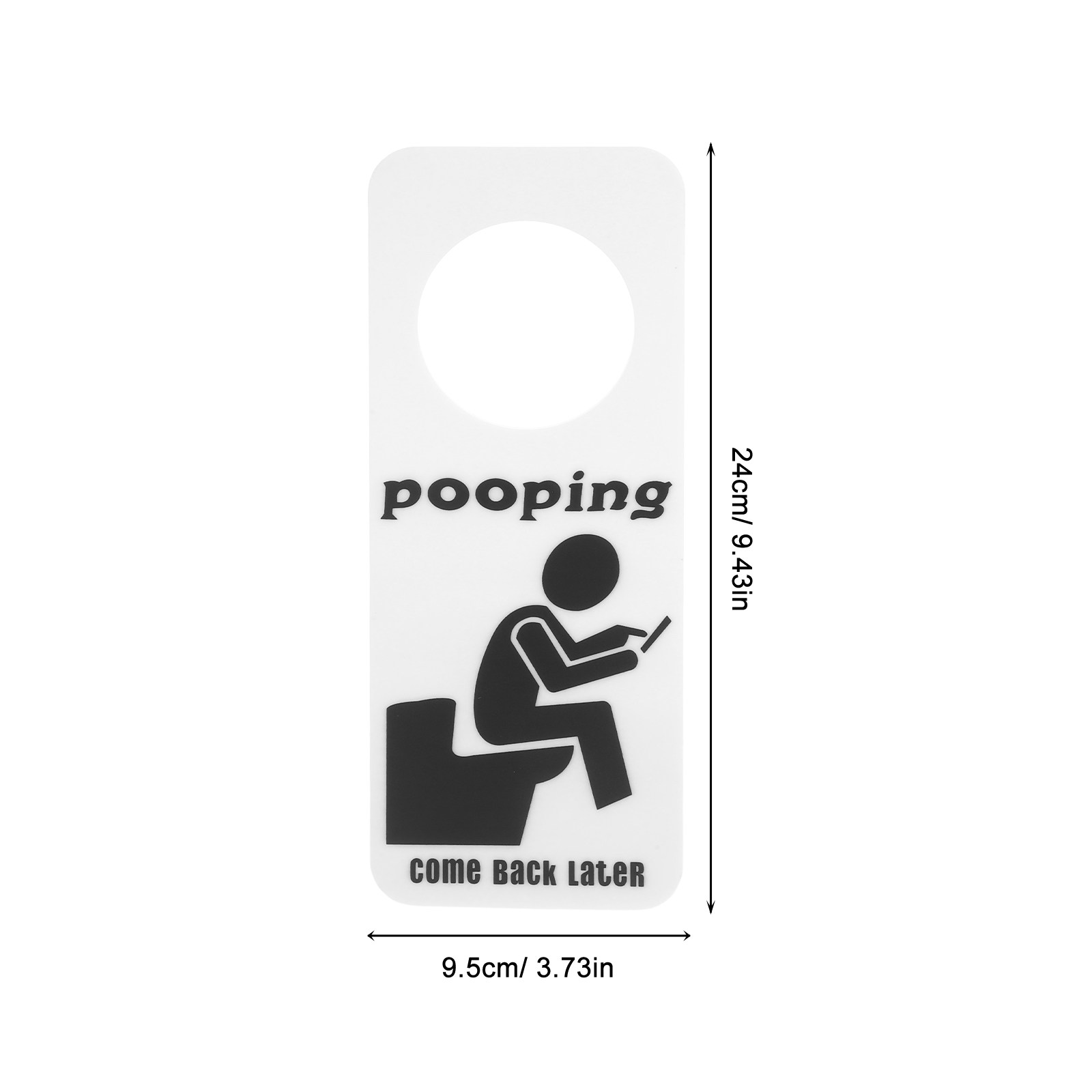 Grappig toiletbordje, bezet-ba - Home Bathroom Occupied Sign recensie en prijs