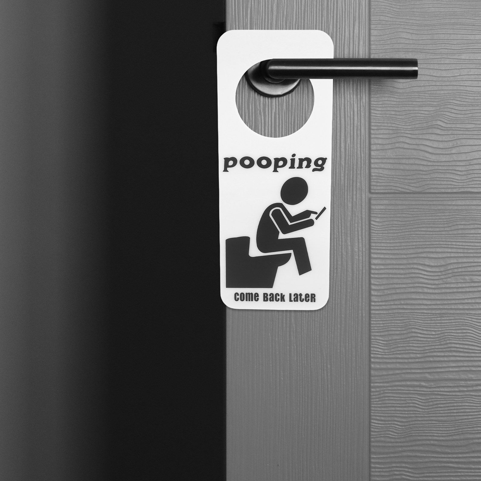Grappig toiletbordje, bezet-ba - Home Bathroom Occupied Sign recensie en prijs