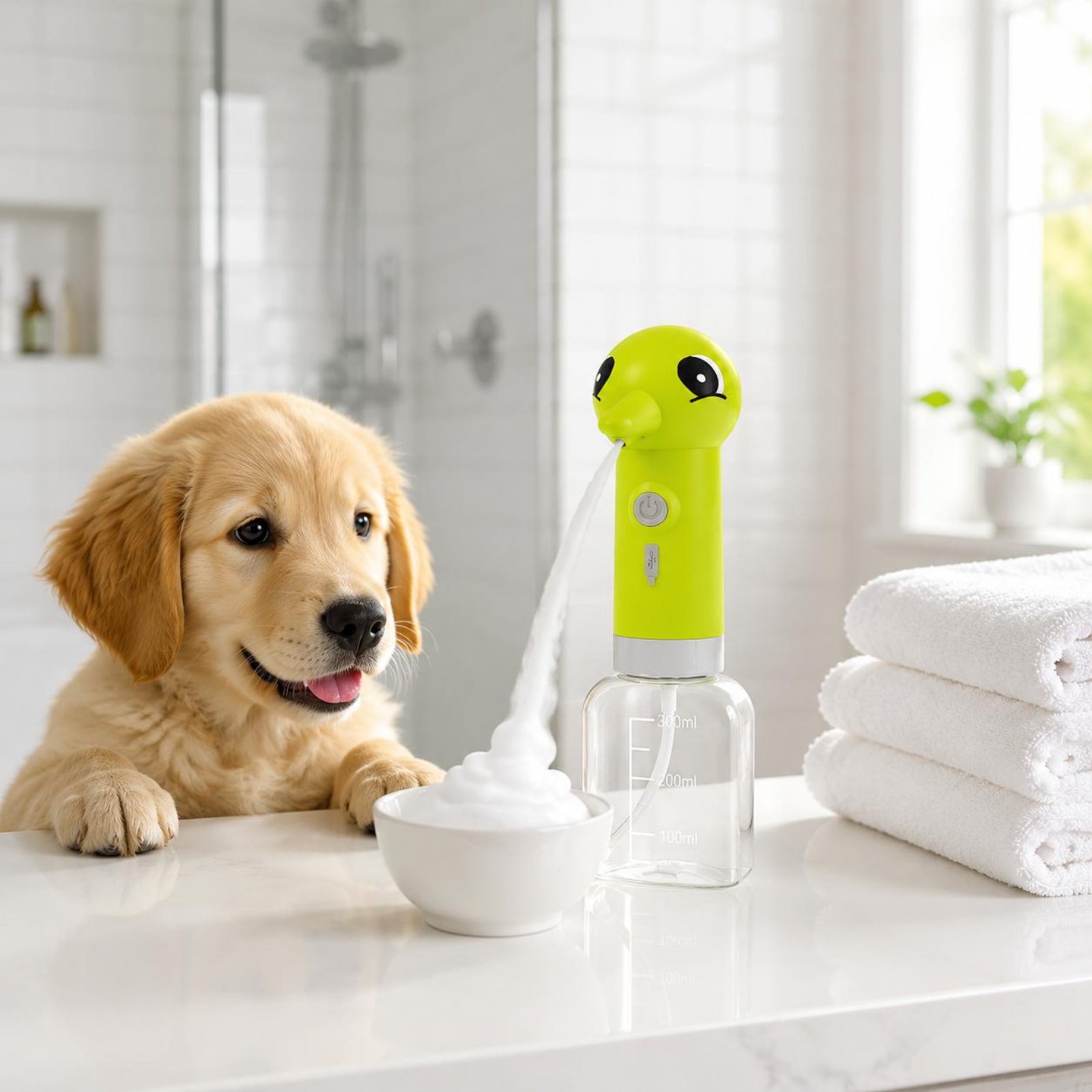 Dispenser voor badschuim voor  - Home Bath recensie en prijs