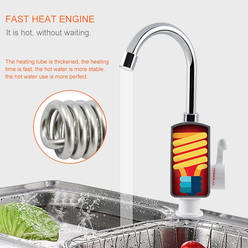 ATWFS Tankloze Elektrische Nie - Home Bathroom Water Heater recensie en prijs