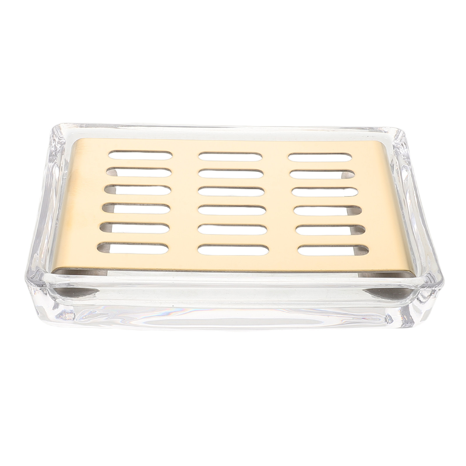 Rechthoekige transparante glaz - Glass Soap Dish recensie en prijs