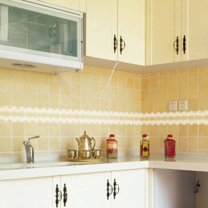 Zoete Kant Ontwerp Behang Gren - Home Bathroom Door recensie en prijs