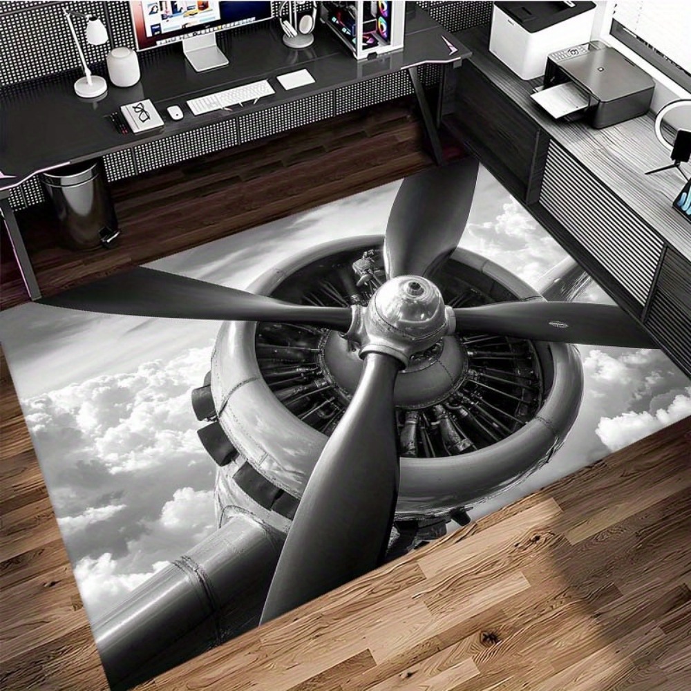 Door de luchtvaart geïnspireer - Jet Home Bathroom Mats recensie en prijs