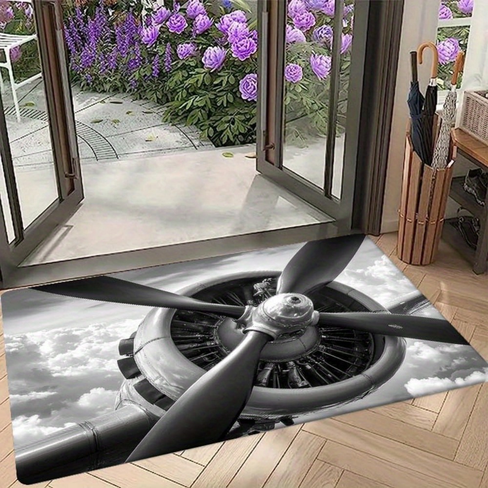Door de luchtvaart geïnspireer - Jet Home Bathroom Mats recensie en prijs