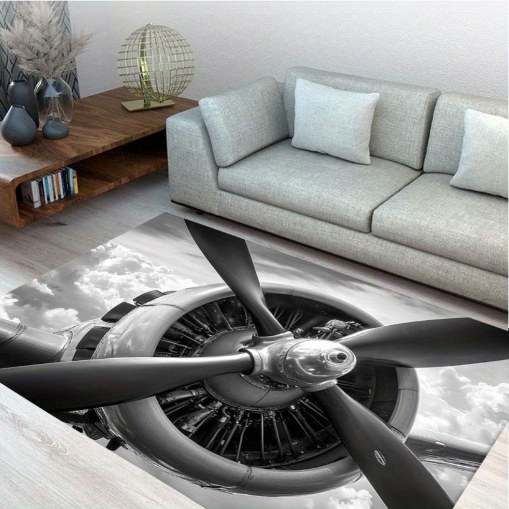 Door de luchtvaart geïnspireer - Jet Home Bathroom Mats recensie en prijs