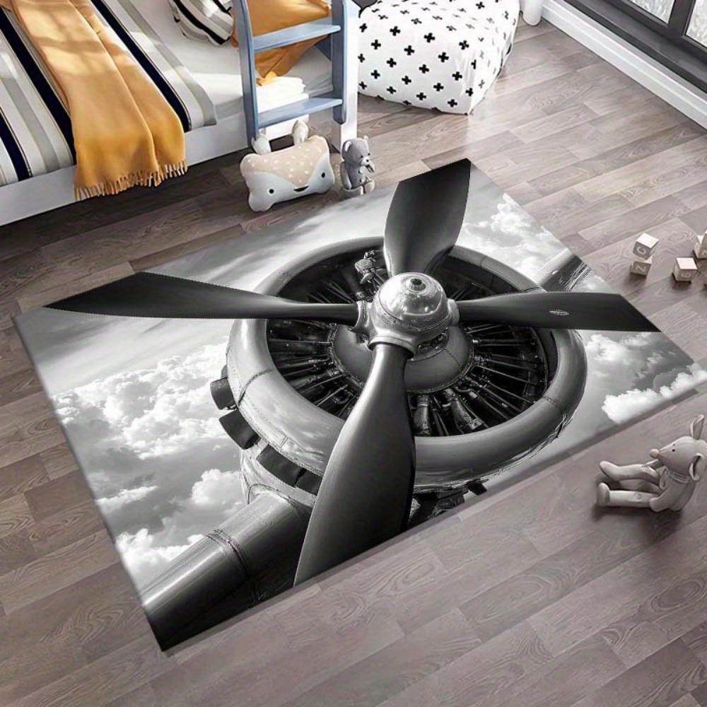 Door de luchtvaart geïnspireer - Jet Home Bathroom Mats recensie en prijs