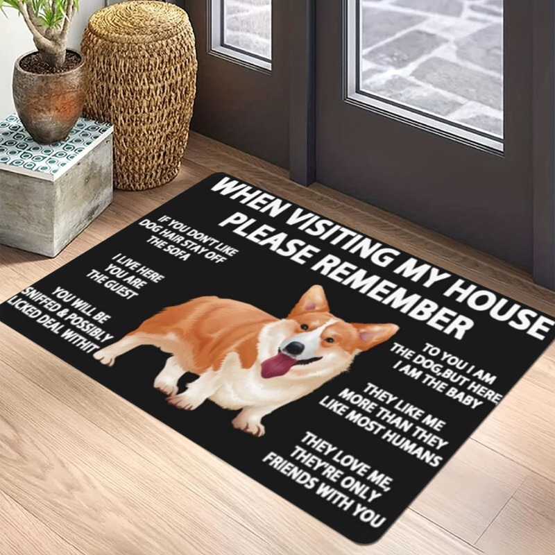 Cartoon geometrische hond tapi - Home Bathroom Quotes recensie en prijs