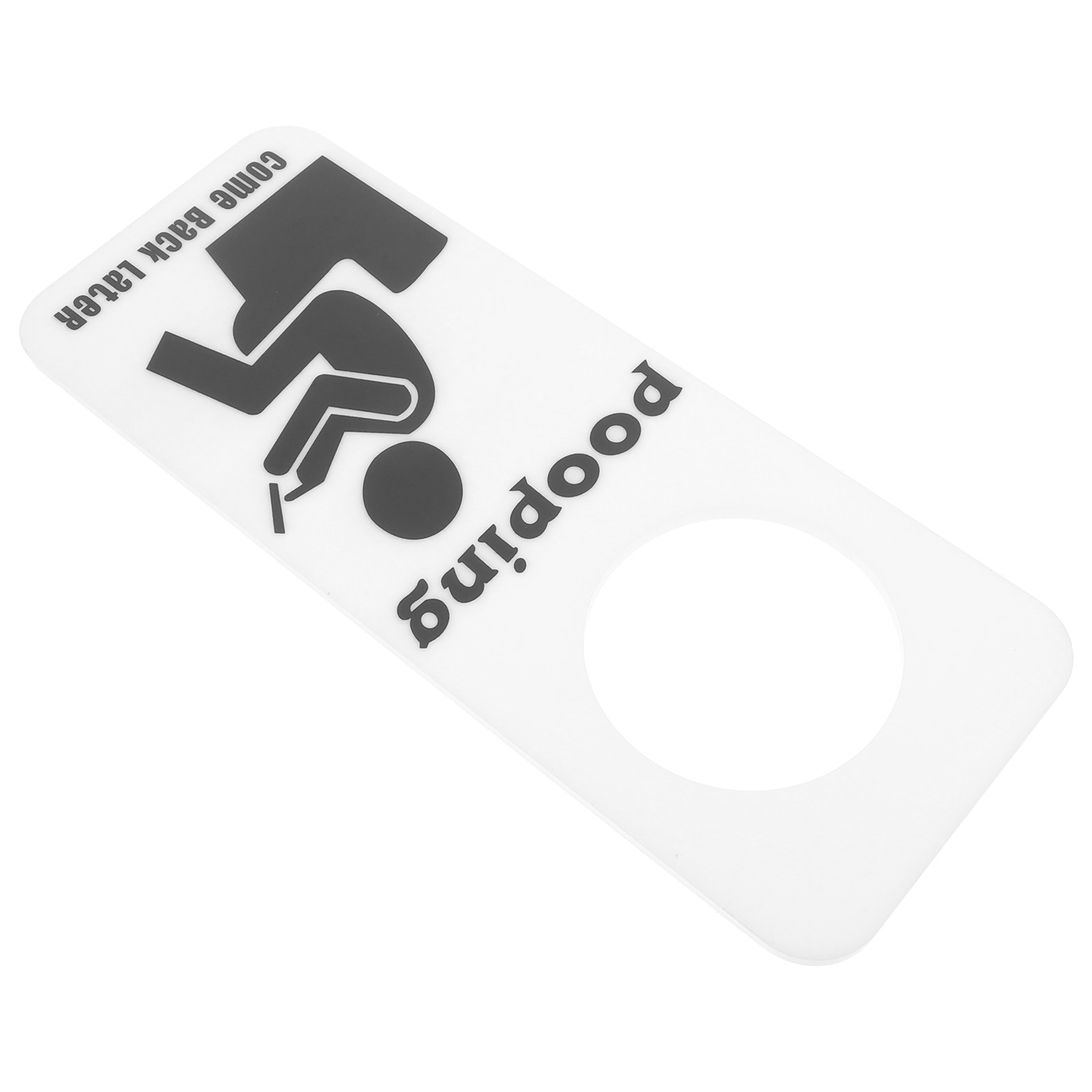 Grappige Badkamerbordje 'Bezor - Home Bathroom Occupied Sign recensie en prijs