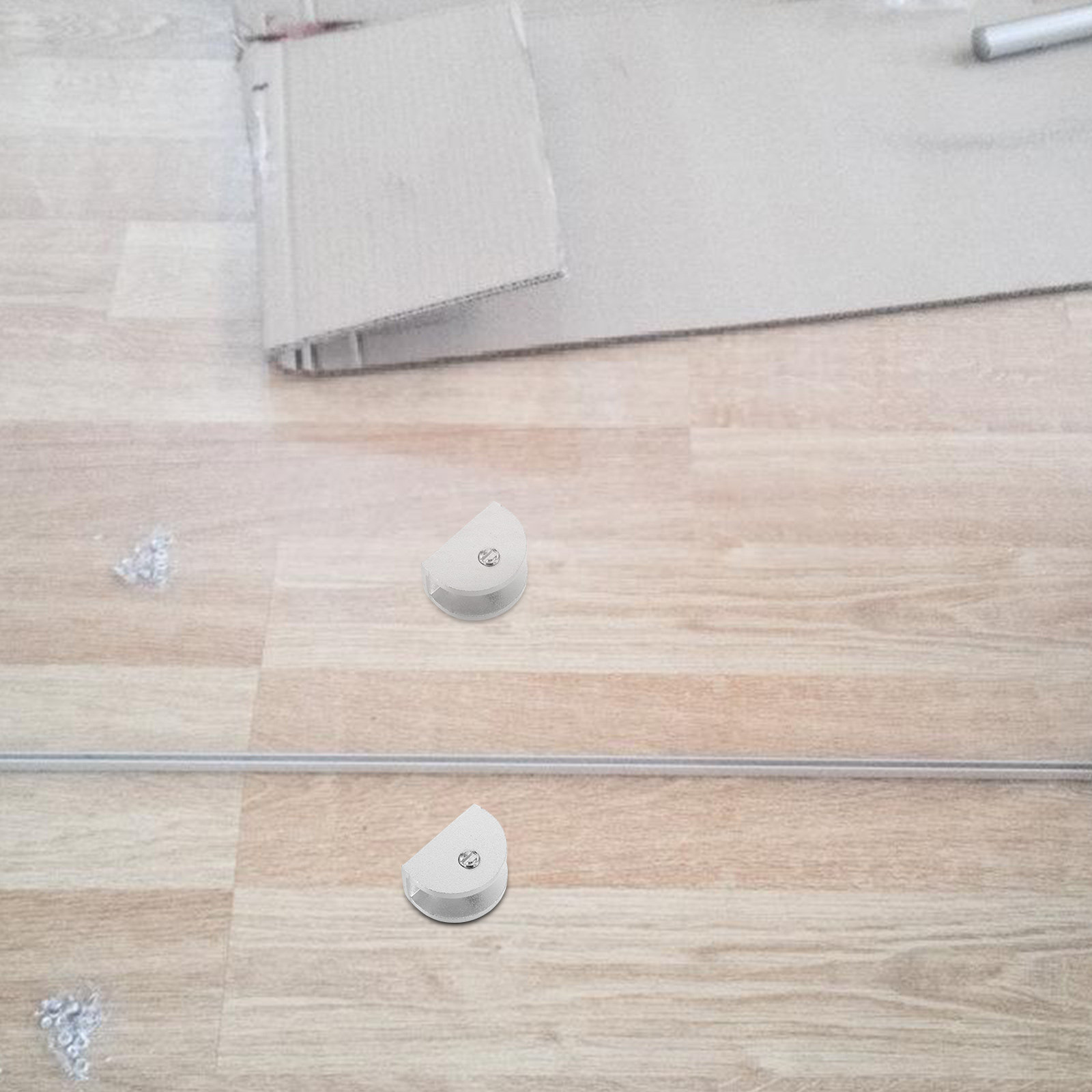6 stuks spiegelclips, glasklem - Home Hardware Bathroom Mirrors recensie en prijs
